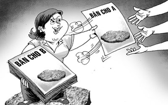 “Làm xiếc” trên một khu đất